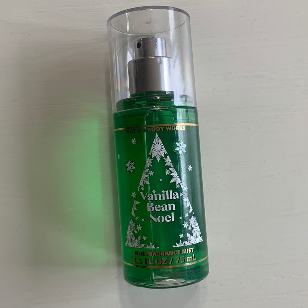 Travel size fragrance mist